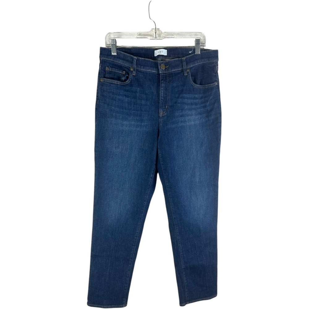Loft Dark Wash Boyfriend High Waisted Jeans Size 10
